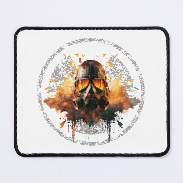Item preview, Radiation and Mask with fire designed and sold by Redjakkal.