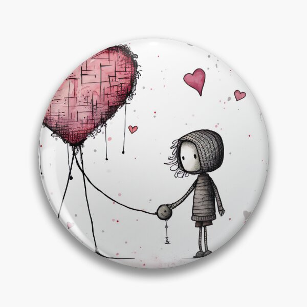 Item preview, Lone stickfigure love designed and sold by miss-keysmash.