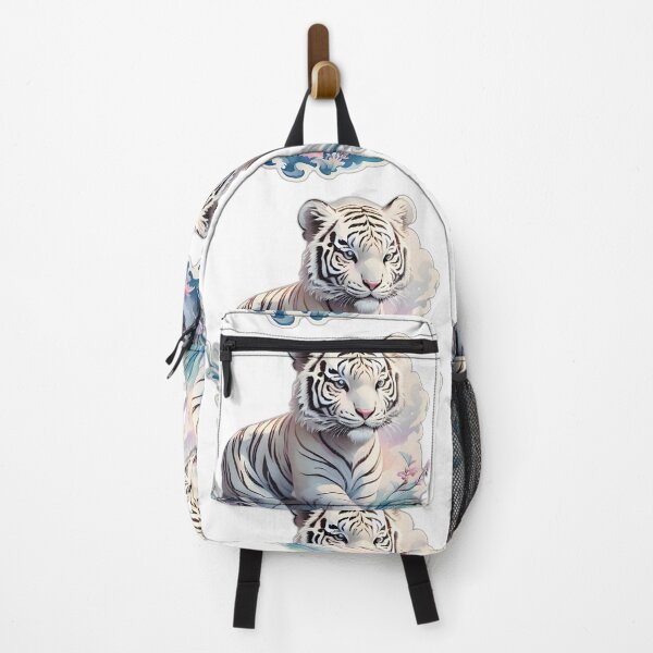 Item preview, cute white tiger designed and sold by AP.