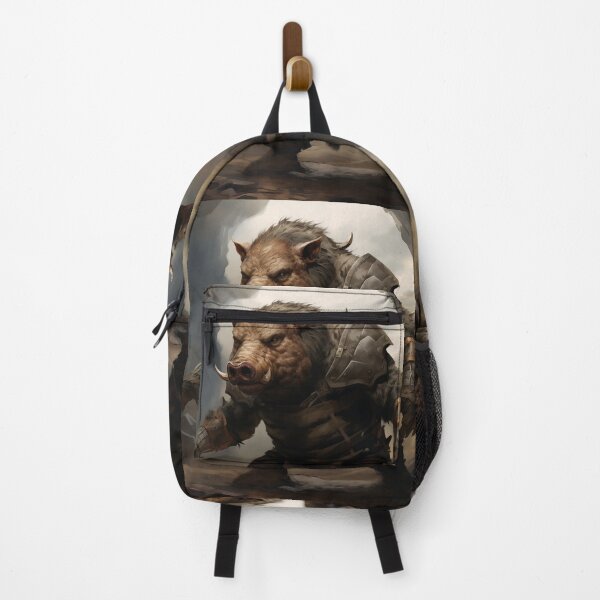 Item preview, Fierce Boar Warrior designed and sold by PrintifyWorld.