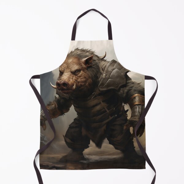 Item preview, Fierce Boar Warrior designed and sold by PrintifyWorld.