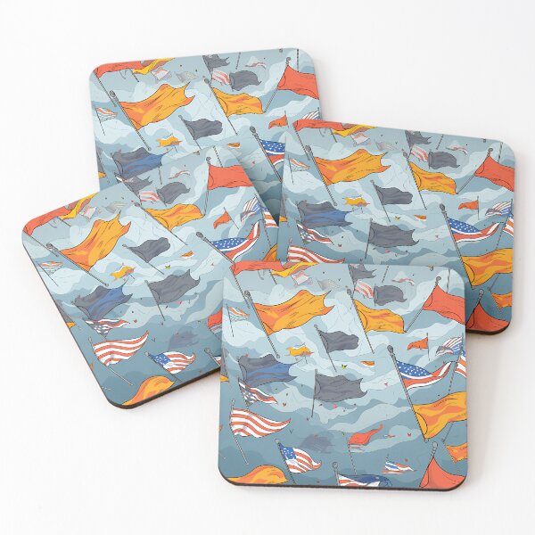 Item preview, Flag Pattern designed and sold by tropicaltee.