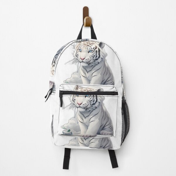 Item preview, cute white tiger designed and sold by AP.