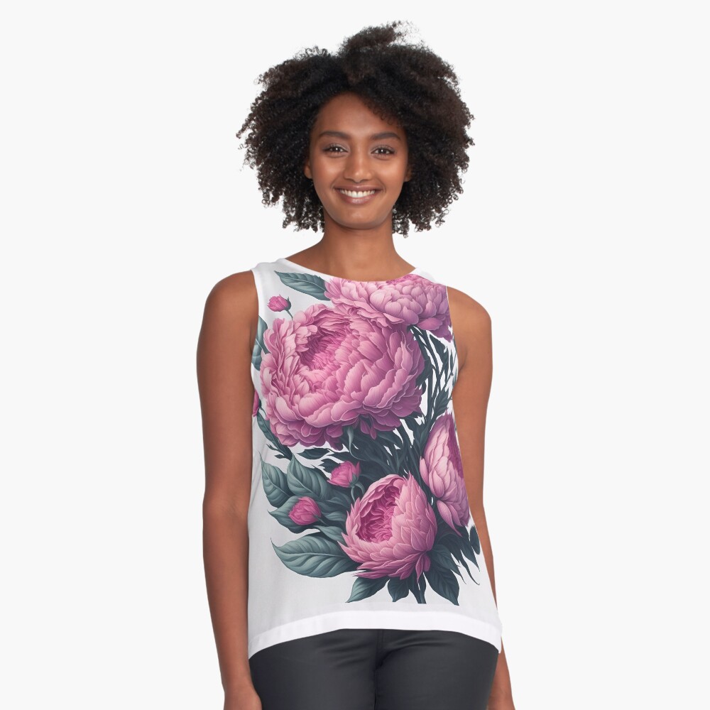 Item preview, Sleeveless Top designed and sold by vectormarketnet.