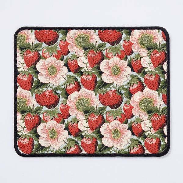 Item preview, Berrylicious Delights: Blossoming Strawberries designed and sold by RooTheCreative.