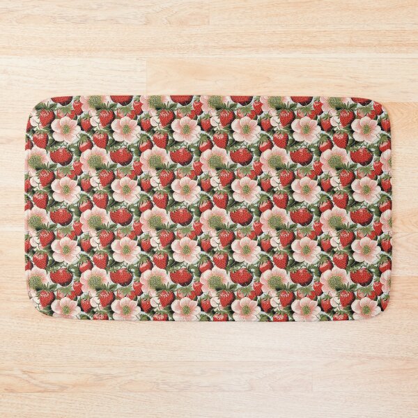 Item preview, Berrylicious Delights: Blossoming Strawberries designed and sold by RooTheCreative.