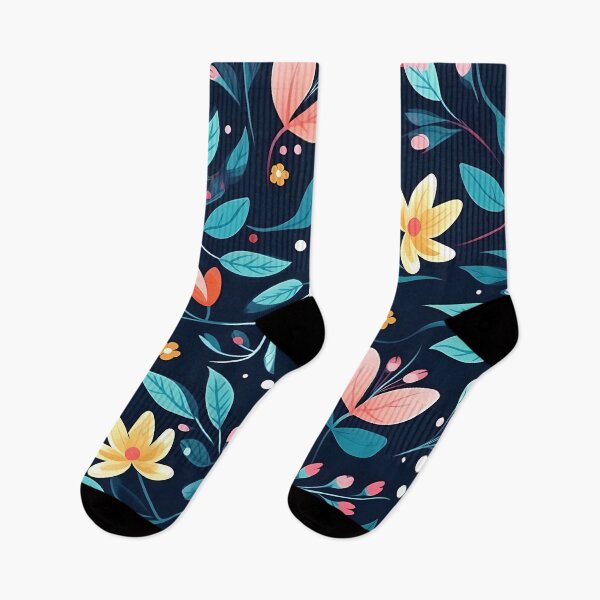 Item preview, An Enthralling Floral Design Set Against a Deep, Dark Canvas designed and sold by ShopWilPrints.