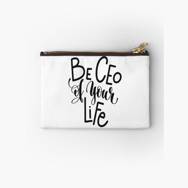 Item preview, Be CEO of Your Life / Startup Inspirational Quote designed and sold by ProjectX23.