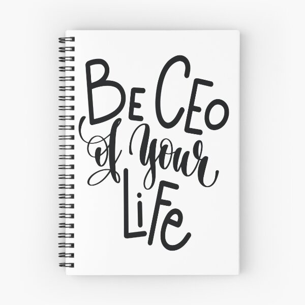 Item preview, Be CEO of Your Life / Startup Inspirational Quote designed and sold by ProjectX23.