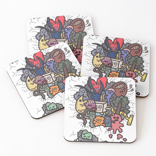 Item preview, Monster Attack designed and sold by nadiairianto.