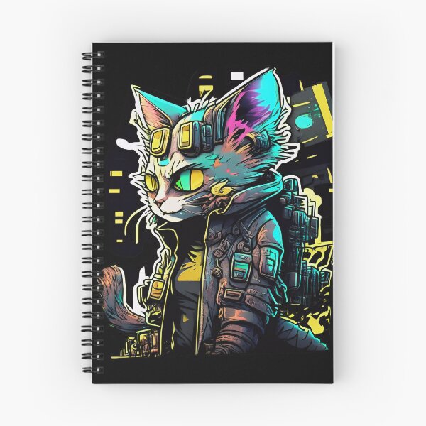 Item preview, Cyberpunk Cat #2 designed and sold by RICK-TURNER.