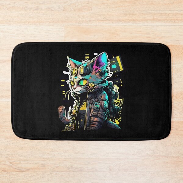Item preview, Cyberpunk Cat #2 designed and sold by RICK-TURNER.