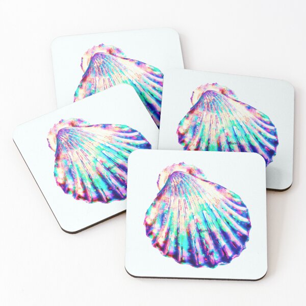Item preview, Glowing Seashell - Calming Beauty of Sea Life designed and sold by pocketart2023.