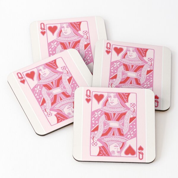 Item preview,  retro pink beautiful women queen of hearts positive radiation illustration  designed and sold by Anavrisss.