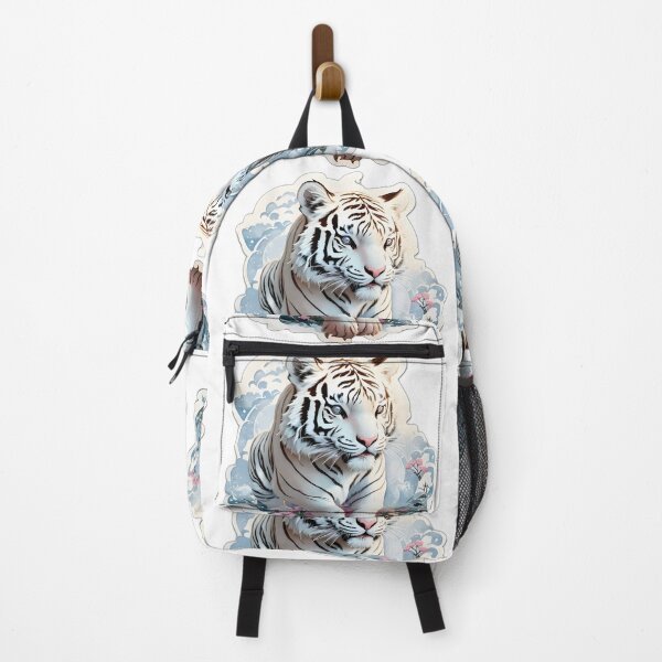 Item preview, cute white tiger designed and sold by AP.