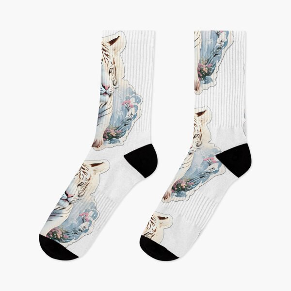 Item preview, cute white tiger designed and sold by AP.