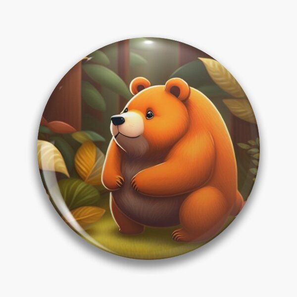 Item preview, Cutie Fatty Bear is in the jungle waiting for his friend designed and sold by Magical-bear.