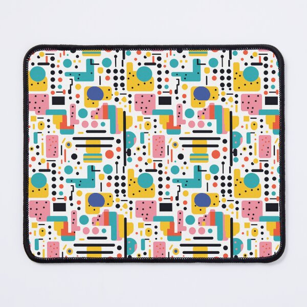 Item preview, Memphis Mosaic: A Kaleidoscope of Colours designed and sold by RooTheCreative.