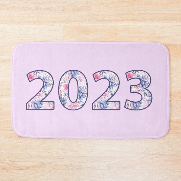 Item preview, Floral Watercolor Numbers 2023 designed and sold by taniasofia.
