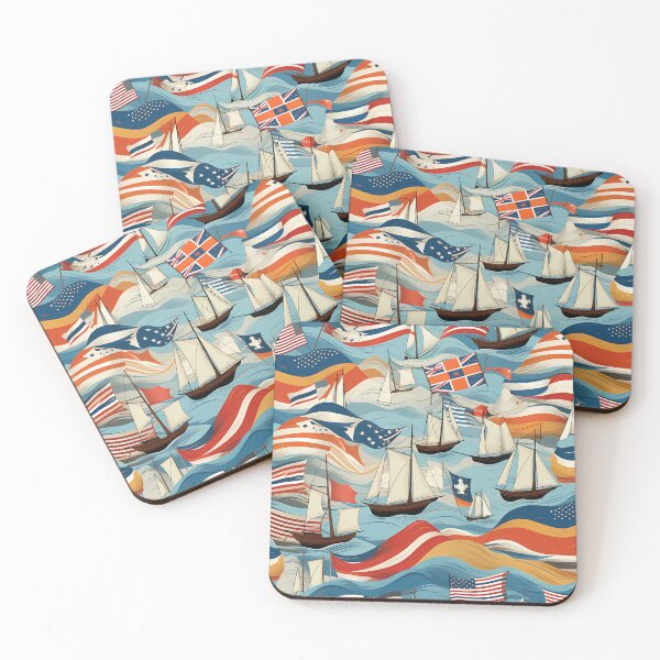Aperçu de l'œuvre Flag Pattern créée et vendue par tropicaltee.