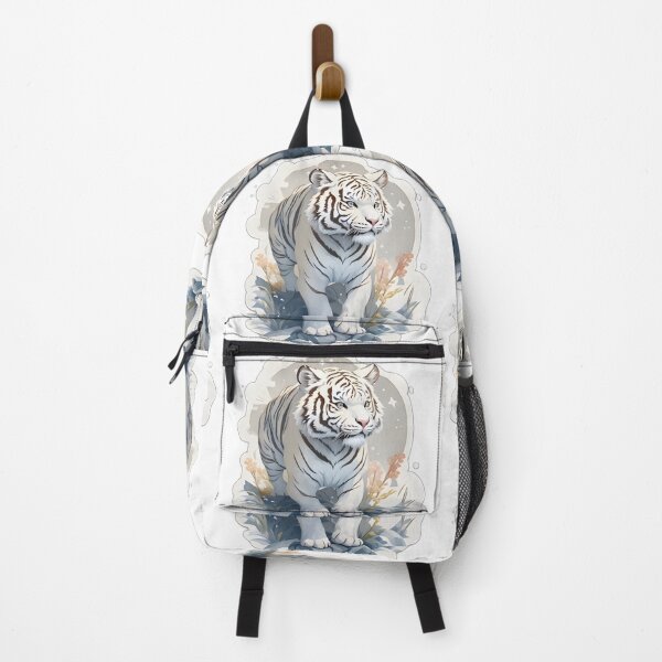 Item preview, cute white tiger designed and sold by AP.