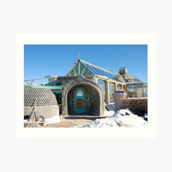 The Phoenix Earthship Art Print