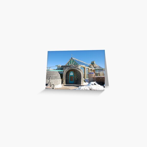 The Phoenix Earthship Greeting Card