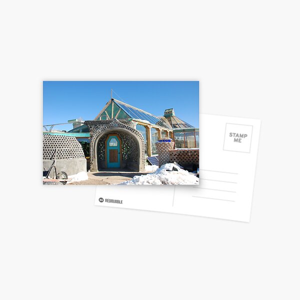 The Phoenix Earthship Postcard