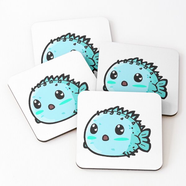 Item preview, Pufferfish cute Pufferfish Paradise: adorables pegatinas de pez globo para una sonrisa oceánica designed and sold by Koolzilla.