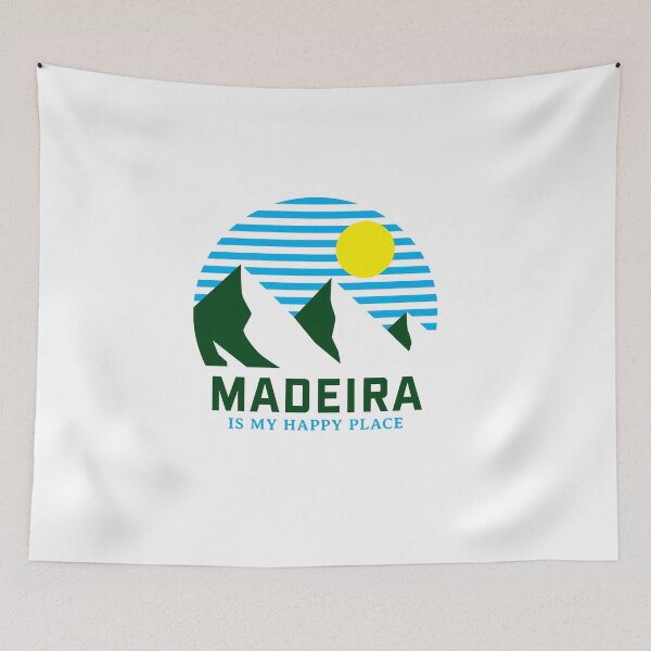 Item preview, Madeira Is My Happy Place - Graphic designed and sold by OnePresnt.