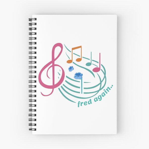 Item preview, Fred  again art, remix, again logo, music, blue flowers designed and sold by mayaone.