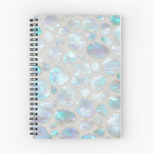 Item preview, Mother of pearl shell shapes in silver inset illustration designed and sold by ArtyBuys.