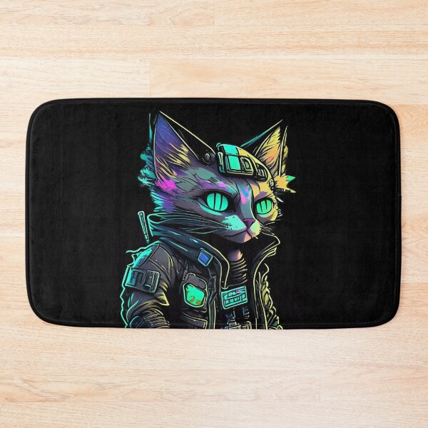 Item preview, Cyberpunk Cat #3 designed and sold by RICK-TURNER.