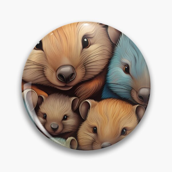 Item preview, Una linda familia Wombat designed and sold by J7Simpson.