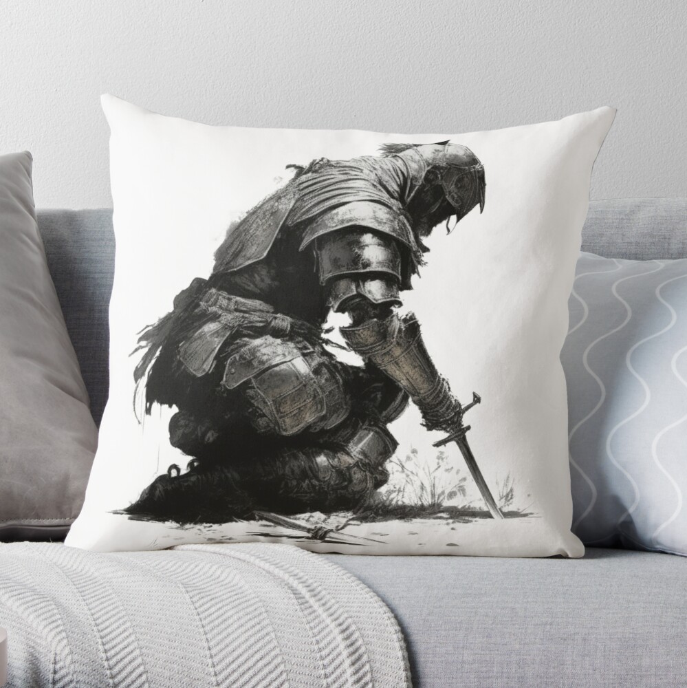 The Knight's Armor - Knight - Pillow