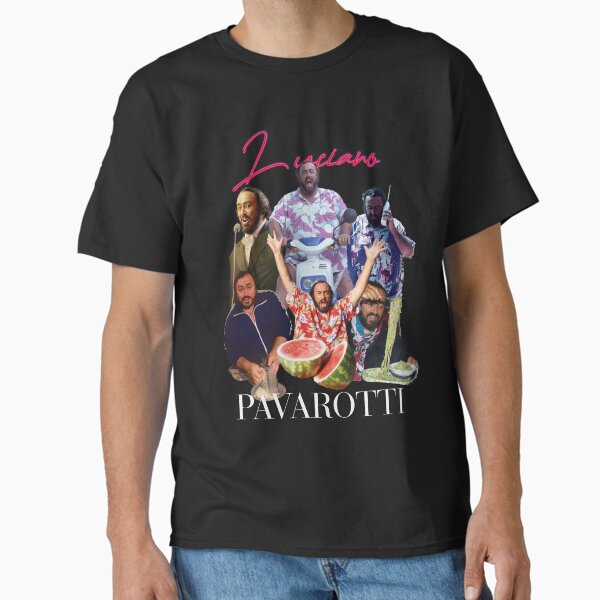 Item preview, Pavarotti t-shirt designed and sold by Antipastirocks.
