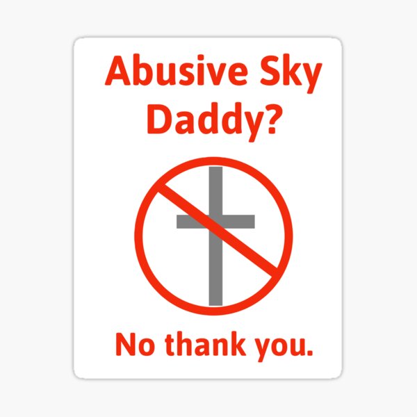 Item preview, Abusive sky daddy? No thank you.  designed and sold by Rachel the Artist .