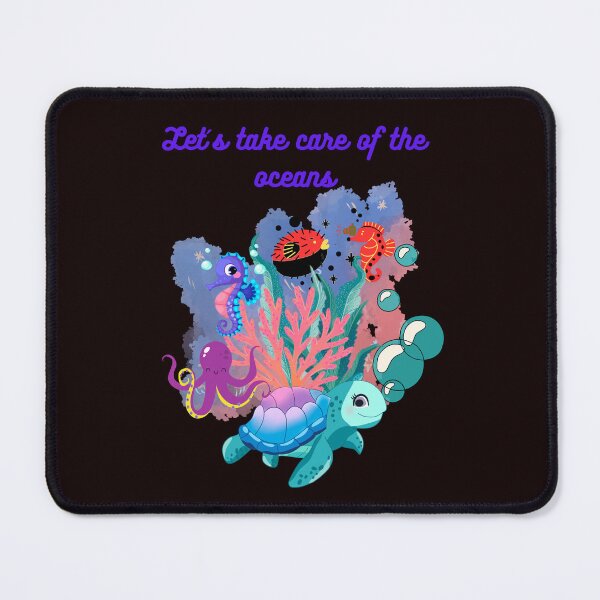 Item preview, LET'S TAKE CARE OF THE SEAS designed and sold by stickersrafisa.