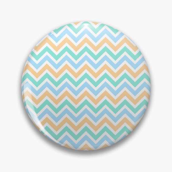 Item preview, Chevron Pattern. Pastel Orange Green Blue color designed and sold by Aetherier.