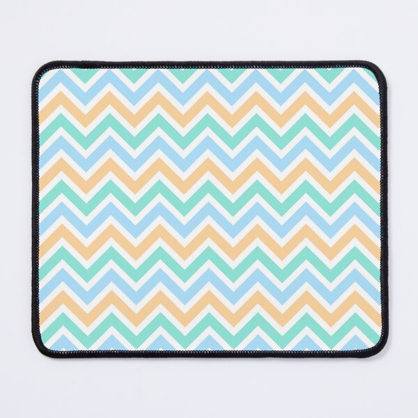 Item preview, Chevron Pattern. Pastel Orange Green Blue color designed and sold by Aetherier.
