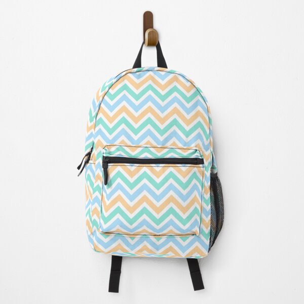 Item preview, Chevron Pattern. Pastel Orange Green Blue color designed and sold by Aetherier.