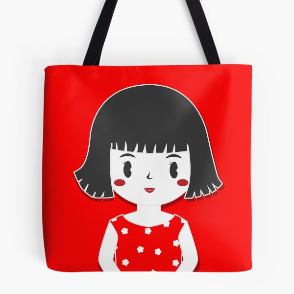 Item preview, A cute girl with Red lip and  Red Dress designed and sold by TheBlackCircle.
