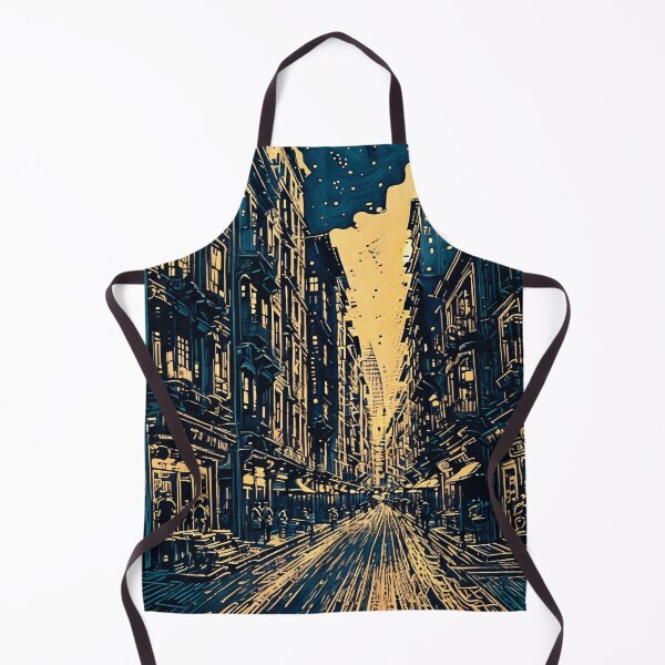 Item preview, Glimmering Evening Cityscape designed and sold by cocomikozza.