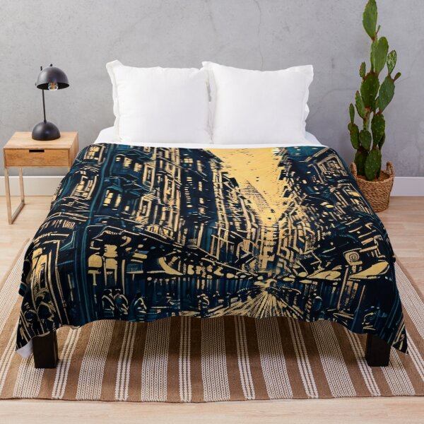 Item preview, Glimmering Evening Cityscape designed and sold by cocomikozza.
