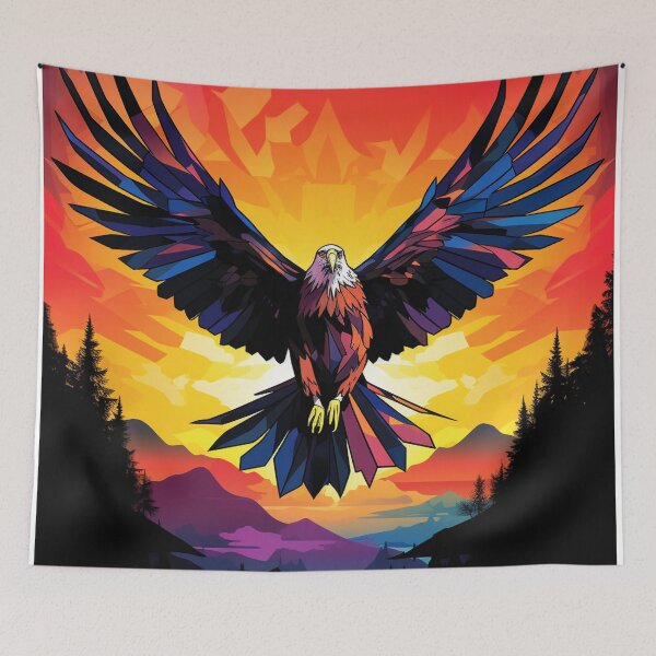 Item preview, Flying Eagle designed and sold by PrintifyWorld.