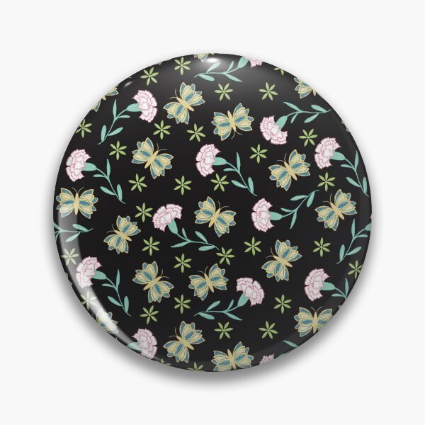 Item preview, Butterfly floral print designed and sold by WMossDesigns.