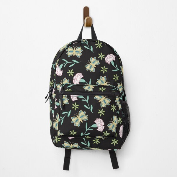 Item preview, Butterfly floral print designed and sold by WMossDesigns.
