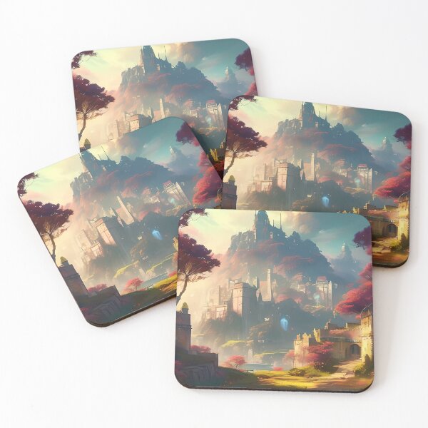 Item preview, fantasy fortress designed and sold by ArtistficialPad.