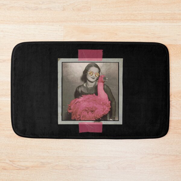 Item preview, Quirky Lady with Pink Goose Contemporary Image designed and sold by SpiritedArtwork.