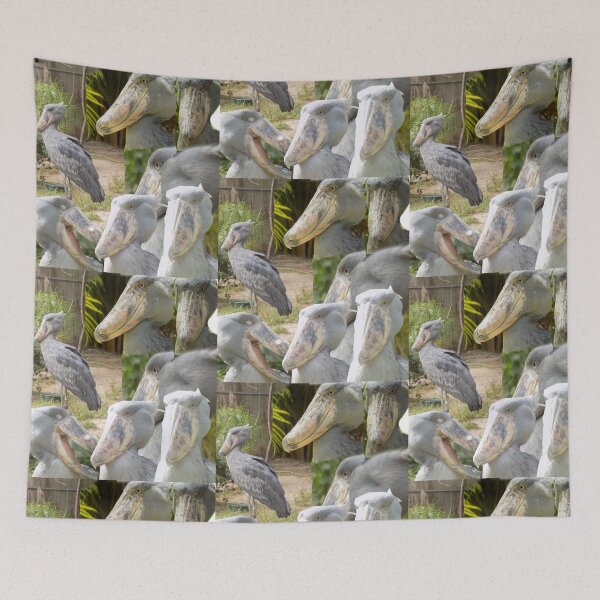 Item preview, Shoebill Collage designed and sold by bonjouritsjay.